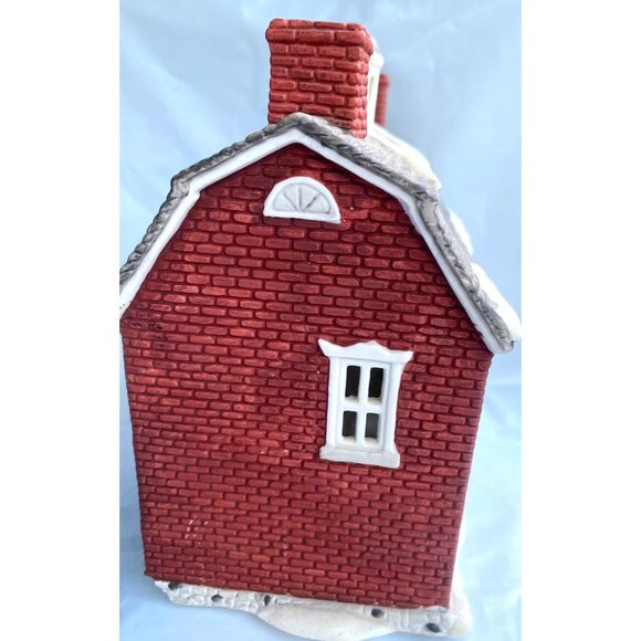 Department 56 New England Village Brick Town Hall 1986 - Picture 4 of 6